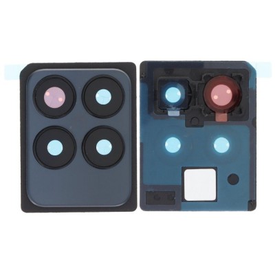 Camera Lens Glass With Frame For Realme Narzo 50 Black By - Maxbhi Com