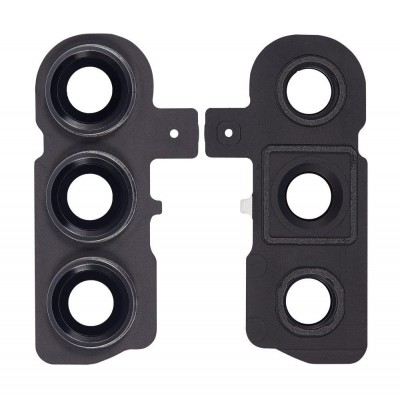 Camera Lens Glass With Frame For Samsung Galaxy S23 Plus Black By - Maxbhi Com