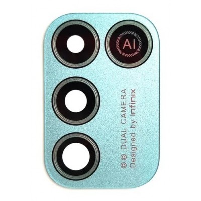 Camera Lens Glass With Frame For Infinix Hot 10 Play Green By - Maxbhi Com