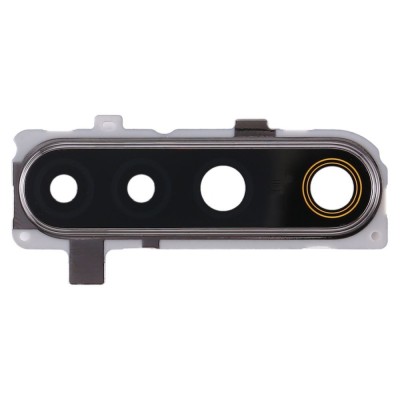 Camera Lens Glass with Frame for Realme 5 White