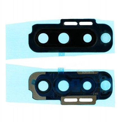 Camera Lens Glass With Frame For Oneplus 7t Pro White By - Maxbhi Com