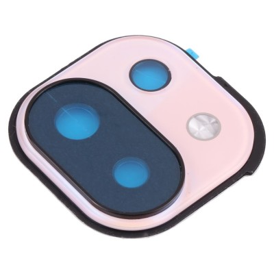 Camera Lens Glass With Frame For Xiaomi Mi 11 Lite Pink By - Maxbhi Com