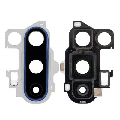 Camera Lens Glass With Frame For Oneplus 8 Pro Blue By - Maxbhi Com