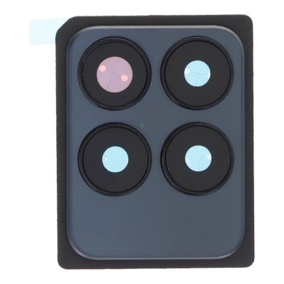Camera Lens Glass With Frame For Realme Narzo 50 Black By - Maxbhi Com