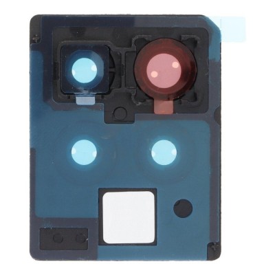 Camera Lens Glass With Frame For Realme Narzo 50 Black By - Maxbhi Com