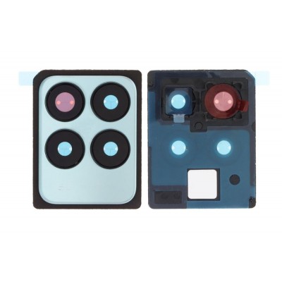 Camera Lens Glass With Frame For Realme Narzo 50 White By - Maxbhi Com
