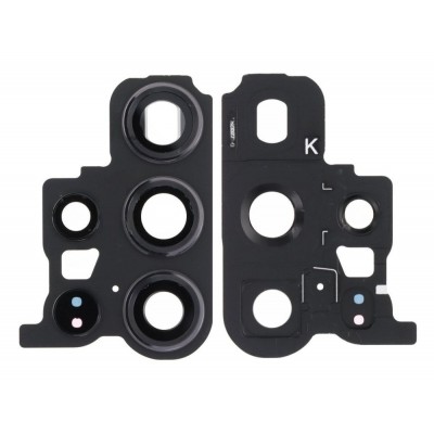 Camera Lens Glass With Frame For Samsung Galaxy S23 Ultra Cream By - Maxbhi Com