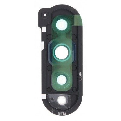 Camera Lens Glass With Frame For Samsung Galaxy Z Fold4 Black By - Maxbhi Com