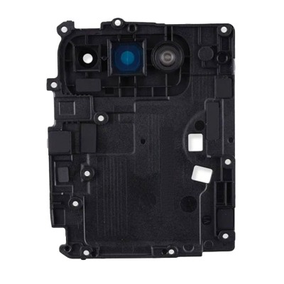 Camera Lens Glass With Frame For Motorola Moto G Pure 2021 Black By - Maxbhi Com