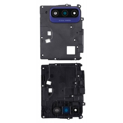 Camera Lens Glass With Frame For Motorola Moto G Pure 2021 White By - Maxbhi Com