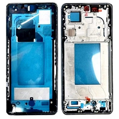 Lcd Frame Middle Chassis For Oppo Reno 10 Pro 5g Black By - Maxbhi Com