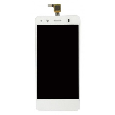 Lcd With Touch Screen For Bq Aquaris M4 5 White By - Maxbhi Com
