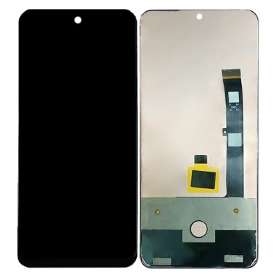 Lcd With Touch Screen For Zte Blade V40s Black By - Maxbhi Com