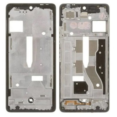 Lcd Frame Middle Chassis For Tecno Camon 20 Premier White By - Maxbhi Com