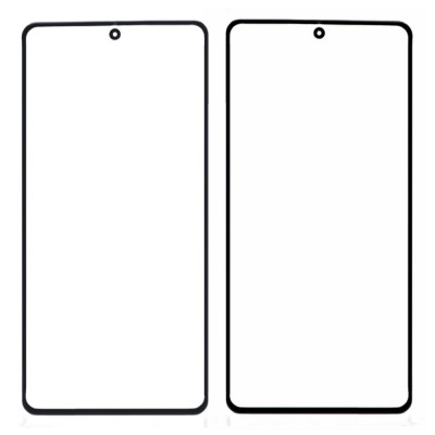 Replacement Front Glass For Vivo Iqoo Neo 7 Pro Black By - Maxbhi Com