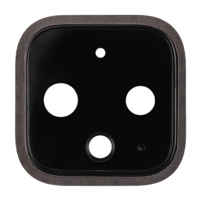 Camera Lens Glass with Frame for Google Pixel 4 Black