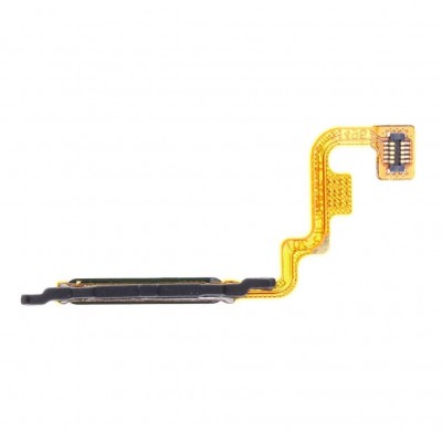 Fingerprint Sensor Flex Cable For Xiaomi Poco M4 Pro White By - Maxbhi Com