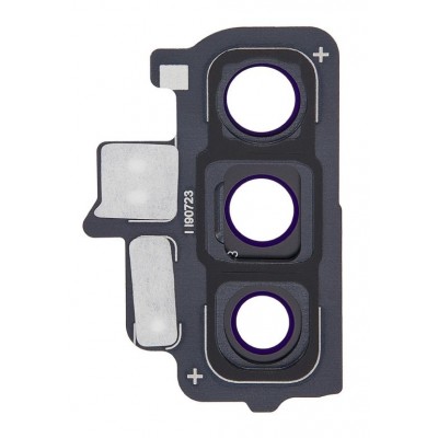 Camera Lens Glass With Frame For Samsung Galaxy Note 10 White By - Maxbhi Com