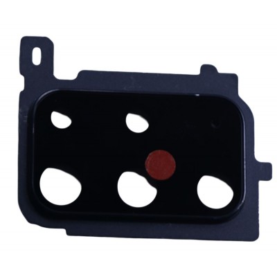 Camera Lens Glass With Frame For Samsung Galaxy S20 Plus Black By - Maxbhi Com