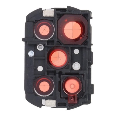 Camera Lens Glass With Frame For Xiaomi Poco X3 Pro White By - Maxbhi Com