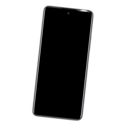 Camera Lens Glass with Frame for Tecno Pova 2 Black