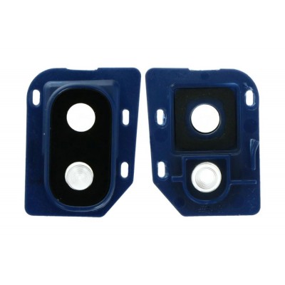 Camera Lens Glass With Frame For Samsung Galaxy A2 Core Blue By - Maxbhi Com