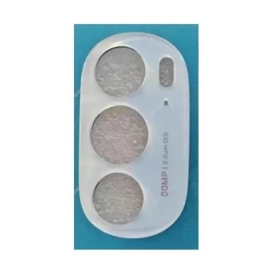 Camera Lens Glass With Frame For Vivo V11 White By - Maxbhi Com