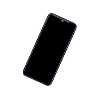 Camera Lens Glass with Frame for LG W31 Blue