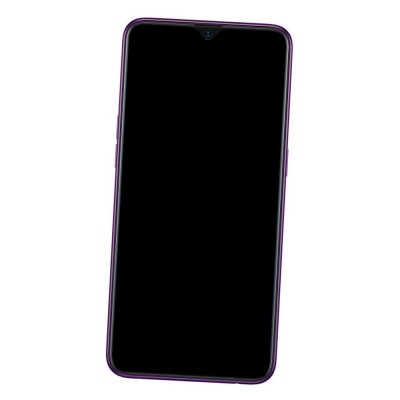 Camera Lens Glass with Frame for Oppo F9 Blue