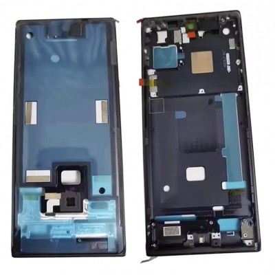 Lcd Frame Middle Chassis For Zte Nubia Z40 Pro 5g White By - Maxbhi Com