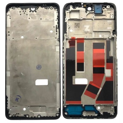 Lcd Frame Middle Chassis For Oppo A98 5g Blue By - Maxbhi Com