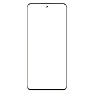 Replacement Front Glass For Oppo Reno9 Pro Plus Black By - Maxbhi Com