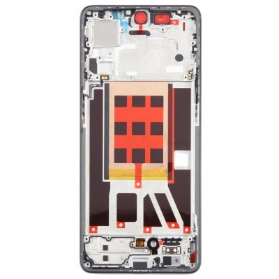 Lcd Frame Middle Chassis For Oppo Reno9 5g White By - Maxbhi Com