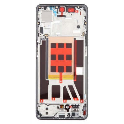 Lcd Frame Middle Chassis For Oppo Reno9 Pro Black By - Maxbhi Com