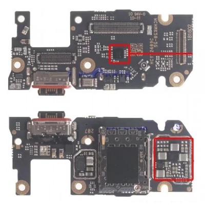 Charging Connector Flex Pcb Board For Xiaomi Redmi K60e 5g By - Maxbhi Com