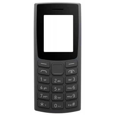 Full Body Housing For Nokia 105 2023 Charcoal - Maxbhi Com