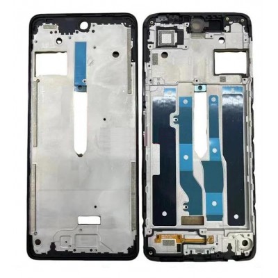 Lcd Frame Middle Chassis For Infinix Note 30 Black By - Maxbhi Com