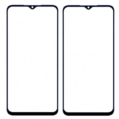 Replacement Front Glass For Itel S23 Black By - Maxbhi Com