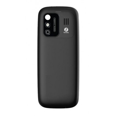 Back Panel Cover For Itel Magic X Black - Maxbhi Com