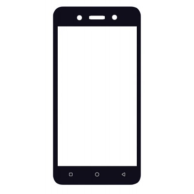 Replacement Front Glass For Itel A23s Blue By - Maxbhi Com