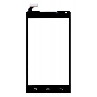Touch Screen Digitizer For Intex Aqua Hd Grey By - Maxbhi Com