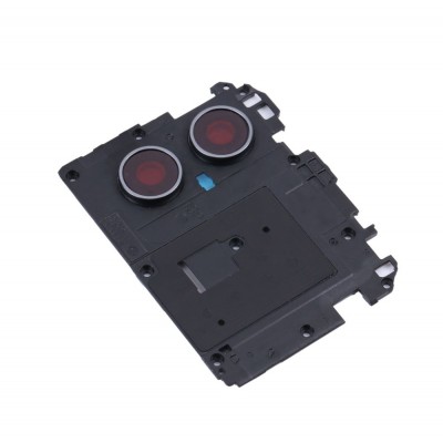 Camera Lens Glass with Frame for Xiaomi Poco M4 5G Black