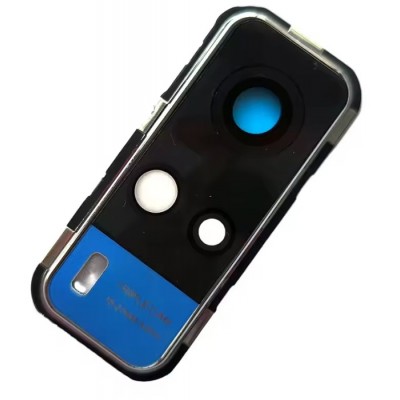 Camera Lens Glass With Frame For Vivo Y31 2021 Blue By - Maxbhi Com