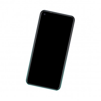 Camera Lens Glass with Frame for Tecno Spark 5 Pro Black