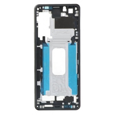 Lcd Frame Middle Chassis For Sony Xperia 5 Ii Blue By - Maxbhi Com