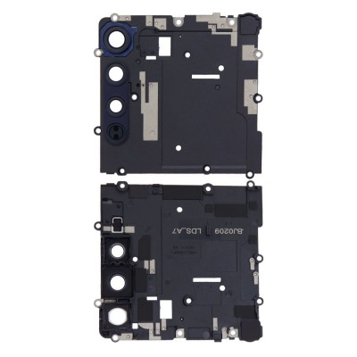 Camera Lens Glass With Frame For Motorola Edge White By - Maxbhi Com
