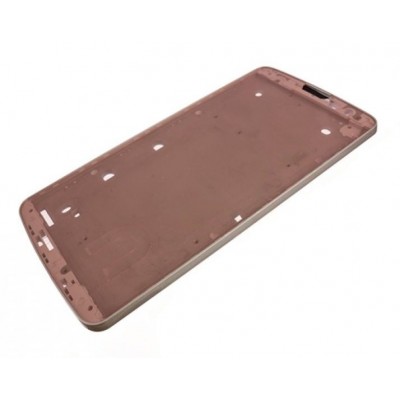 Lcd Frame Middle Chassis For Lg D335 With Dual Sim Gold By - Maxbhi Com
