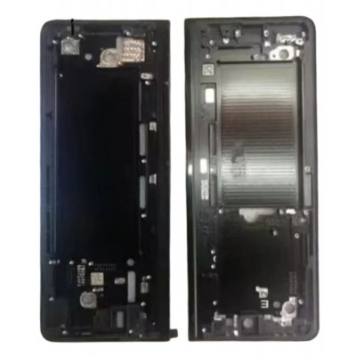 Lcd Frame Middle Chassis For Samsung Galaxy Z Fold5 Black By - Maxbhi Com