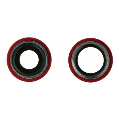 Camera Lens Glass With Frame For Apple Iphone 11 Red By - Maxbhi Com