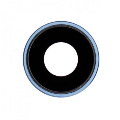 Camera Lens Glass With Frame For Apple Iphone Xr Blue By - Maxbhi Com